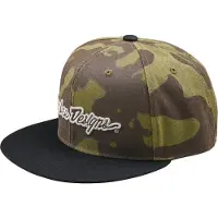 Troy Lee Designs Flat Bill Signature Snapback-lippis