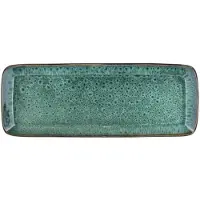 Bitz tarjoilulautanen 38x14 cm Musta-vihreä