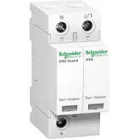 Schneider Electric ELECTRIC IPRD YLIJÄNNITESUOJA, TYYPPI 2+3, IMAX 8KA, TNS, 1P+N+PE, HÄLYTYSKOSKETIN, PLUG-IN YLIJÄNNITESUOJAPATRUUNA (A9L08501)