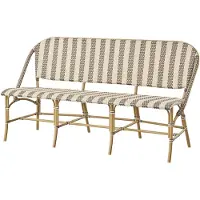 Sika-Design , Sofie 3-istuttava sohva valkoinen/cappucino