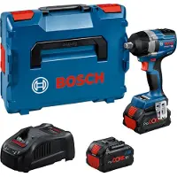 Bosch Iskumutterinväännin GDS 18V-750 C Professional; 18 V; 2x8,0 Ah akku + L-Boxx 136