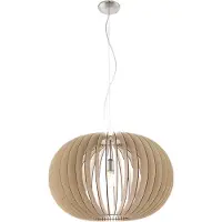 Eglo STELLATO Pendant Light - Maple Wood - Ø 700 mm