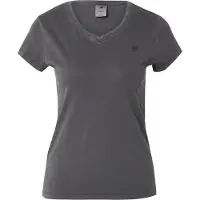 G-Star Overdyed Eyben Slim V-Neck Top 2.0 - Black - Women
