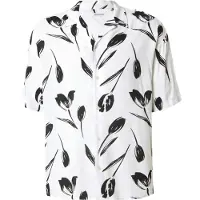 Jack & Jones Jjejeff Charge Resort Shirt Ss Sn - White - L