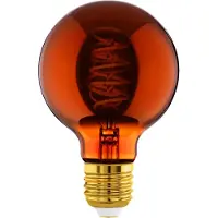 Eglo LED-lamppu G80 Globe 4W/622 30 lumen copper dimmable E27