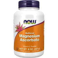 Now Magnesiumaskorbaatti, rento, puskuroitu jauhe - 227g