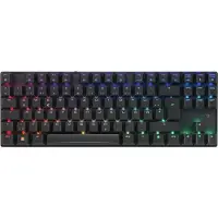 Cherry XTRFY MX 8.2 TKL Wireless, Langallinen & langaton, USB + RF Wireless + Bluetooth, Mekaaninen, QWERTZ, RGB LED, Musta (G80-3882LIADE-2)