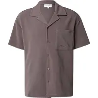 Sixth June Crepe Fabric Ss Shirt - Brown - S