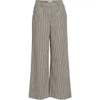 Object Objlisa Wide Pant Aop Noos - Cream - 36