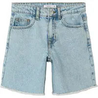 Name it Nkfbella Hw Wide Dnm Shorts 1488-Be Noos - Blue - 128
