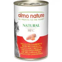 Almo nature HFC -säästöpakkaus: 24 x 140 g - tonnikala & maissi