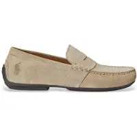 Ralph Lauren Reynold Suede Driver - Beige - 44