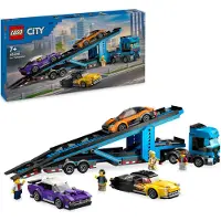 LEGO City Big Vehicles 60408 Urheiluautojen kuljetusauto