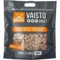 MUSH Vaisto Harmaa 800g pakastekuivattu täysravinto koirille