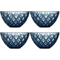 Lyngby Glas - Sorrento Kulho 12 cm 4 kpl Sininen