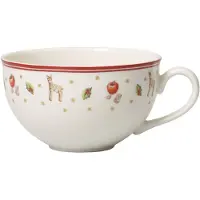 Villeroy & Boch Toy's Delight -kuppi 30 cl Valkoinen-punainen