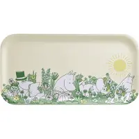Muurla Moomin tarjotin 22x43 cm Puutarhassa