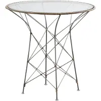 Sika-Design , Funky kahvilapöytä lasihasselpähkinä