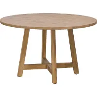Sika-Design Aksel ruokapöytä Ø 120 cm teak
