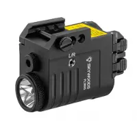 Skywoods LED Vapenlampa L53A1F Laser/Light Combo - 360LM IP66