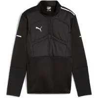 Puma Harjoituspaita Individualwinterized 1/4 Vetoketju - Musta Lapset, koko 152 cm
