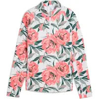 Puma W You-V Beautiful Game 1/4 Zip - Pink - L