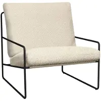 Ferm Living Desert Nojatuoli Black/Off-white
