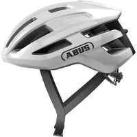 ABUS Powerdome pyöräilykypärä Kiiltävä valkoinen