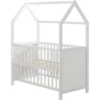 Roba House Bed 60 X 120Cm - White - 60X 120CM