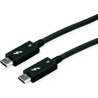 Roline - Thunderbolt cable - USB-C to USB-C - 1 m