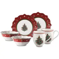 Villeroy & Boch Toy's Delight Aamiaissetti punainen 6 osaa