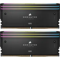 Corsair 48GB (2 x 24GB) Dominator Titanium, DDR5 7000MHz, CL36, 1.40V, musta