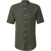 Only & Sons Onscaiden Life Ss Solid Linen Blend Noos - Khaki green - XL