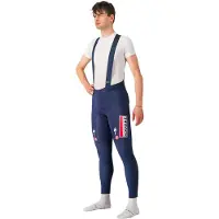 Castelli Sorpasso Ros Soudal Quick-step 2025 Pitkät Pyöräilyhousut Henkseleillä