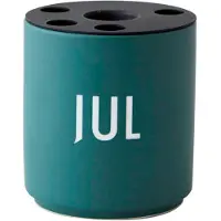 Design Letters - Kynttilälyhty Jul Tummanvihreä