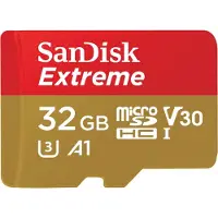 SanDisk Muistikortti MEMORY MICRO SDHC 32GB UHS-I/W/A SDSQXAF-032G-GN6MA SANDISK