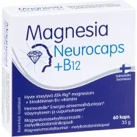 Hankintatukku Magnesia Neurocaps + B12
