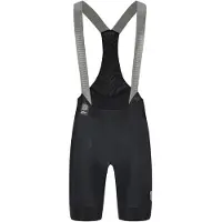 Q36.5 Gregarius Pro Black Bib Shorts, Size S