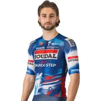 Castelli Climber´s A/c Soudal Quick-step 2025 Lyhythihainen Pyöräilypaita