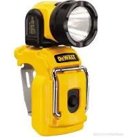 DeWalt DCL510N, Yleistaskulamppu, Musta, Keltainen, Painikkeet, LED, 1 lamppua, Valkoinen