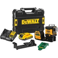 DeWalt Laseritason moniviiva 3x360 XR 12V/18V 2Ah Tstak - - DCE089D1G18-QW