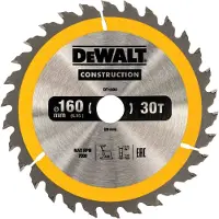 DeWalt 160x20mm 30T pyörösahanterä