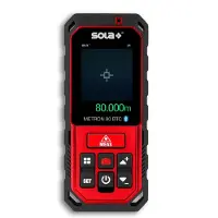 Sola Laseretäisyysmittalaite Bluetooth - ominaisuudella Metron 80 BTC