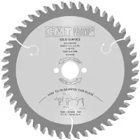 Cmt CNC-jyrsimen katkaisuterä CORIAN D=160X2,2X20 Z=48 MHWG