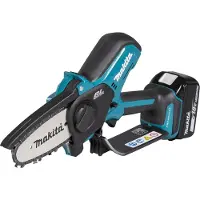 Makita Moottorisaha oksien karsimiseen DUC101SF01; 18 V; 1x3,0 Ah akku; 10 cm laippa