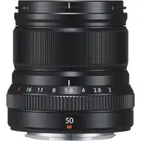Fujifilm Fujinon XF 50mm f/2,0 R WR musta
