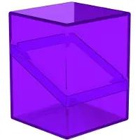 Ultimate Guard Boulder Deck Case 100+ Clear Amethyst