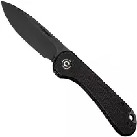 CIVIVI Elementum Slip Joint C18062AJ-1 Black Stonewashed, Black G10, slipjoint pocket knife