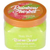 TREE HUT Shea Sugar Scrub Rainbow Sherbert, 510g