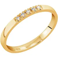Sandberg Toivomuslähde rivitimanttisormus 0.05ct V-720-5k-165